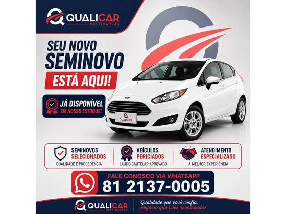 FORD FIESTA 1.6 SE HATCH 16V FLEX 4P POWERSHIFT FORD FIESTA 1.6 SE HATCH 16V FLEX 4P POWERSHIFT